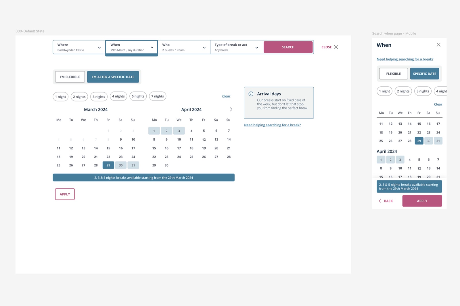 Search iteration
